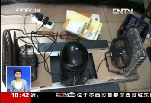 五花八門的避暑奇招：自制空調成本不足200