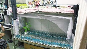 五花八門的避暑奇招：自制空調成本不足200