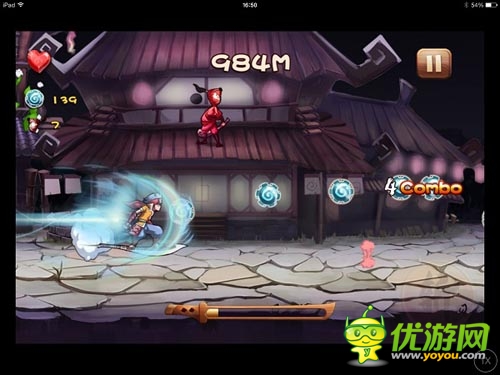 《忍者無(wú)雙》今日登陸IOS 跑酷2.0時(shí)代開啟