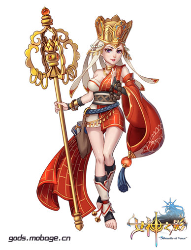 女唐僧驚艷全場  S級(jí)手游 《女神之影》原畫曝光