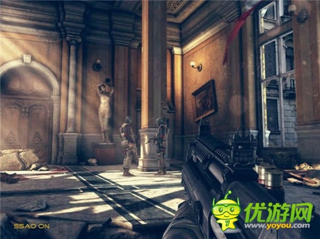 3D效果更逼真 《現(xiàn)代戰(zhàn)爭(zhēng)5》全新畫(huà)面曝光