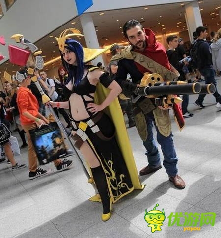 酷炫狂霸拽！回看科隆游戲展上的精品coser