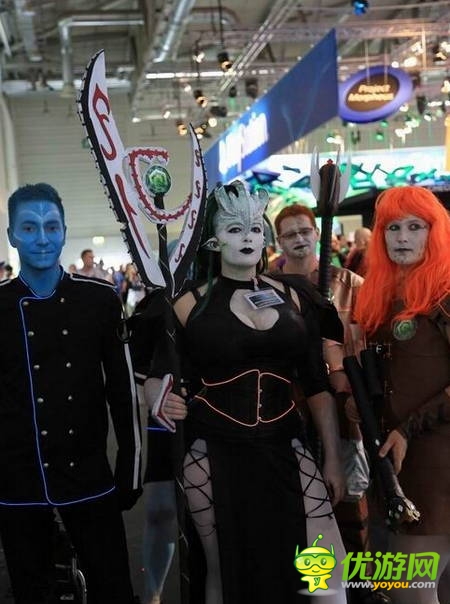 酷炫狂霸拽！回看科隆游戲展上的精品coser