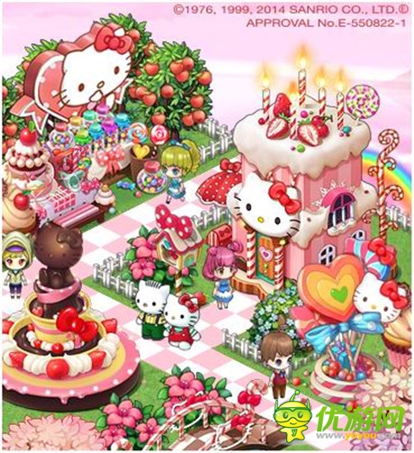 Hello Kitty入駐《全民小鎮(zhèn)》 呼朋喚友 有愛(ài)開(kāi)啟