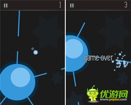 雖然新潮但超難!智慧型手機(jī)動(dòng)作游戲《orbit》介紹
