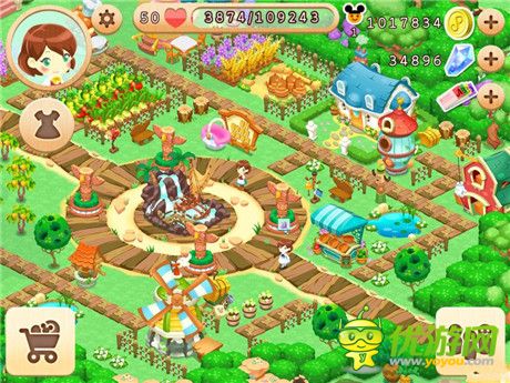 模擬經(jīng)營策略游戲《DisneyDreamIsland》重溫兒時(shí)夢