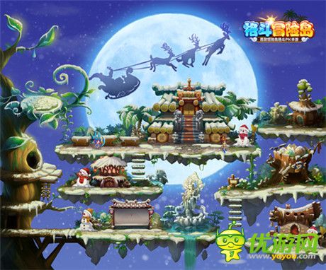 圣誕喜氣洋洋《格斗冒險島》七大活動蓄勢待發(fā)